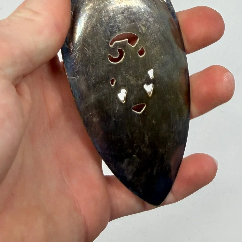 Vintage 1776-1976 US‎ Bicentennial Commemorative Spoon Eagle Shield Hammered